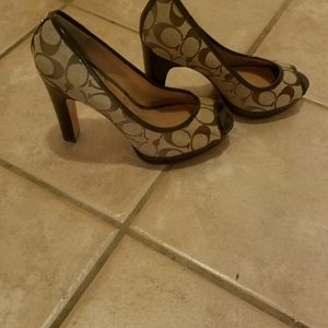 Coach high heels